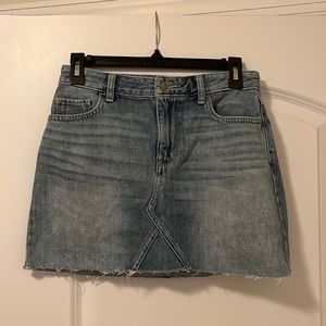 Hollister denim skirt